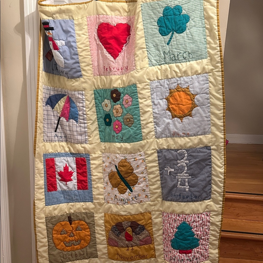 Colorful Patchwork Quilt